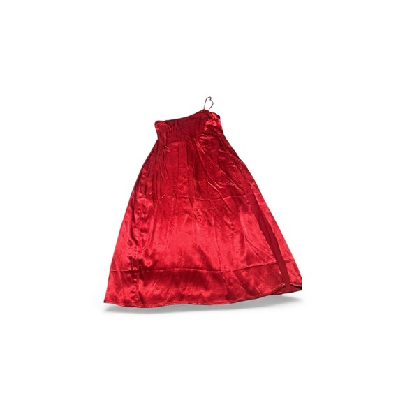 For Love And Lemons Elora‎ Midi Dress Rhinestone Strap One Shoulder Size Large - Picture 4 of 10